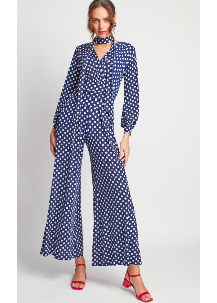 Onjenu | Sharon Polka Dot Jumpsuit 
