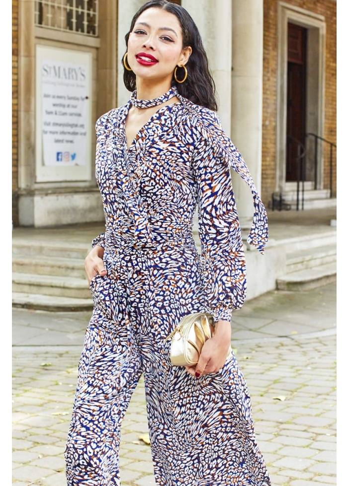 Onjenu | Sharon Rigel Navy Jumpsuit