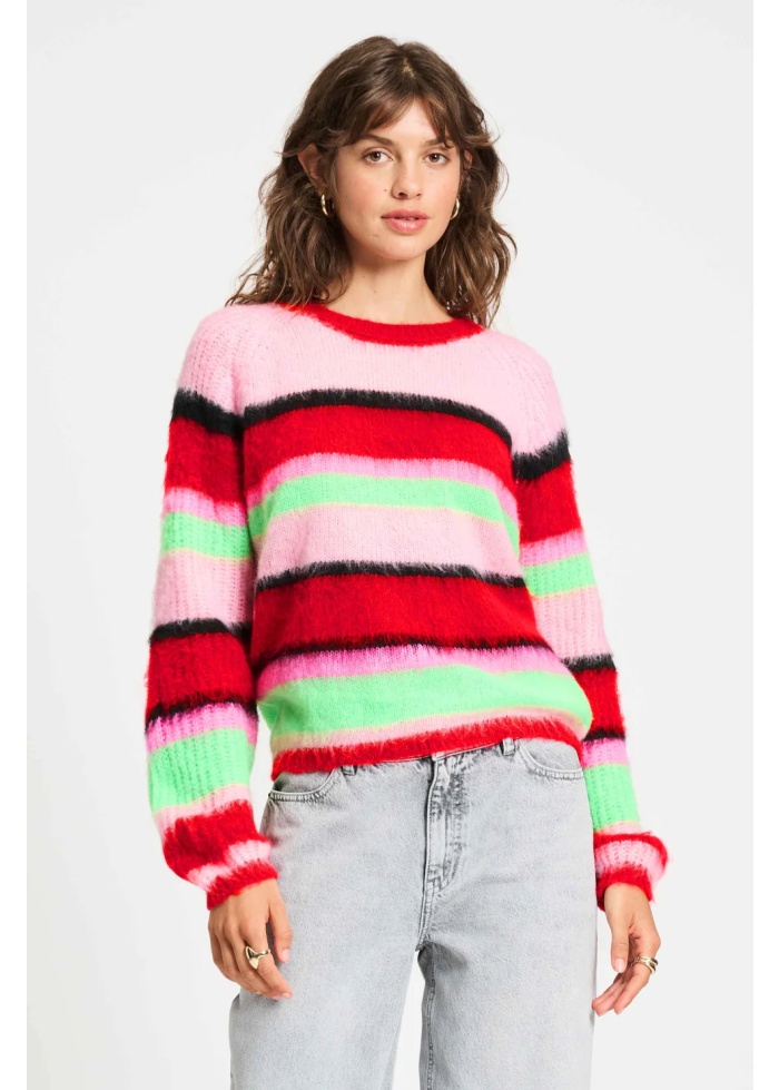 POM | Brushed Stripes Jumper
