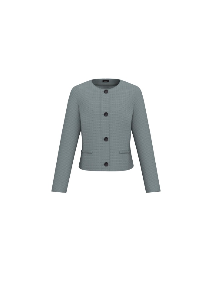 Emme | DuckEgg Blue Woven Jacket