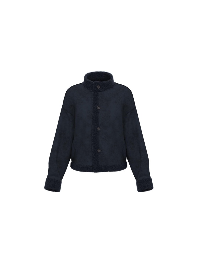 Emme | Navy Bomber Jacket