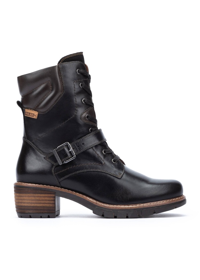 Pikolino | San Sebastian Black Ankle Boots