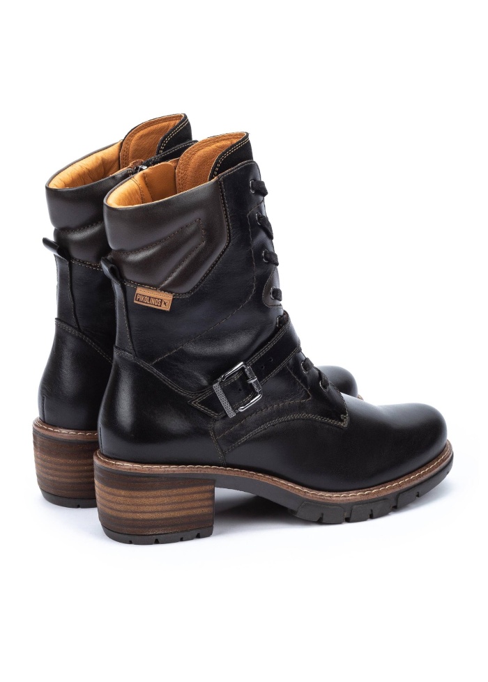 Pikolino | San Sebastian Black Ankle Boots