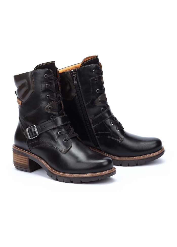 Pikolino | San Sebastian Black Ankle Boots