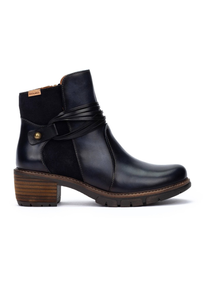 Pikolino | San Sebastian Navy Ankle Boots