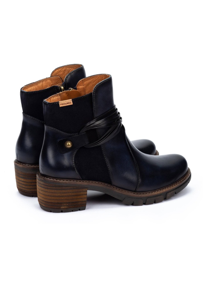 Pikolino | San Sebastian Navy Ankle Boots