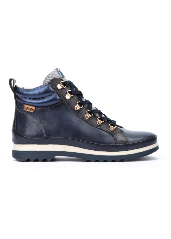 Pikolino | Vigo Navy Lace-Up Boot