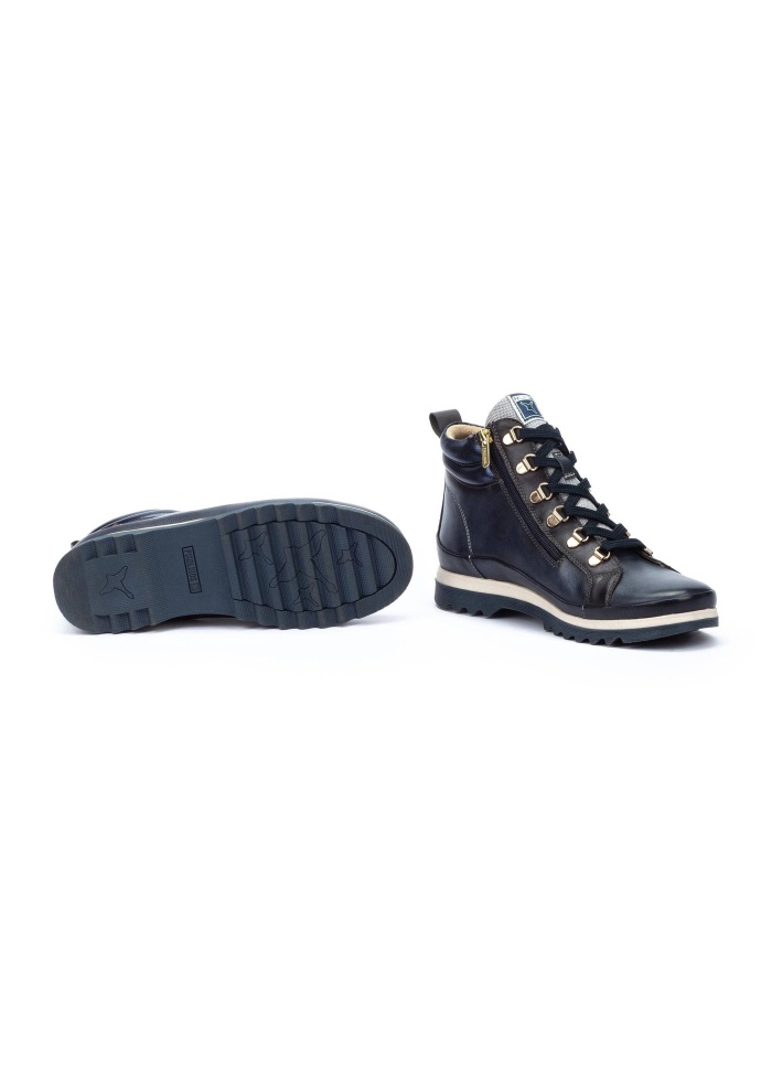 Pikolino | Vigo Navy Lace-Up Boot