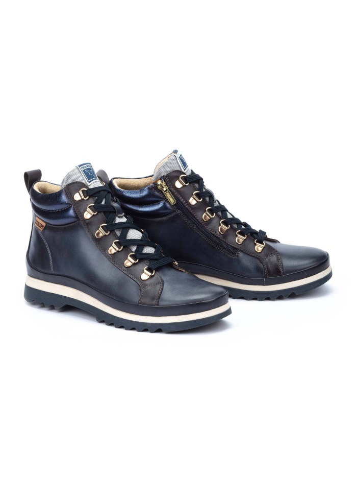 Pikolino | Vigo Navy Lace-Up Boot