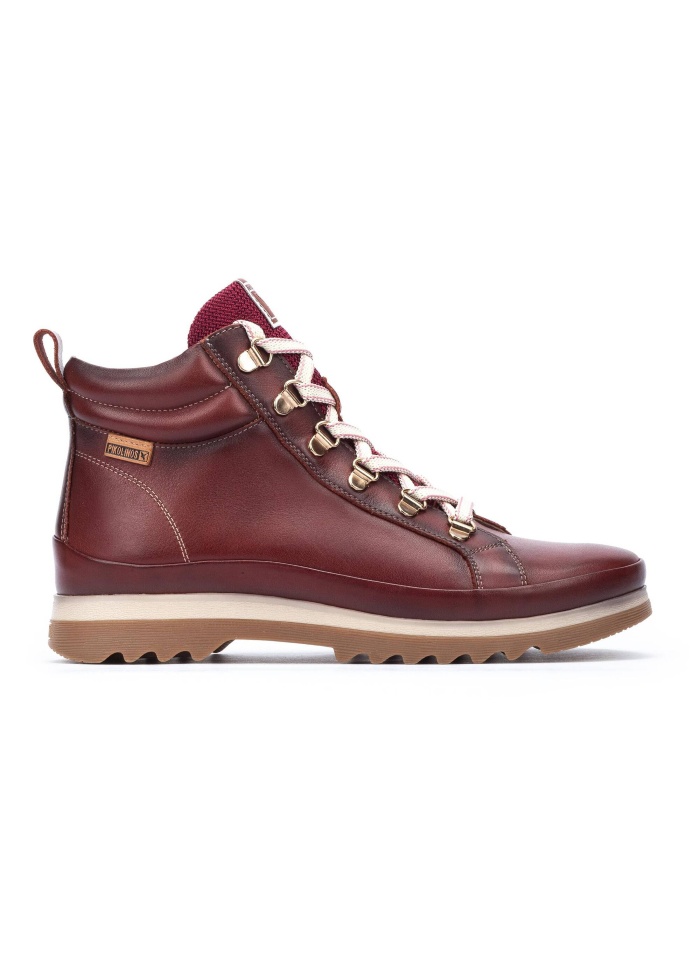 Pikolino | Vigo Plum Lace-Up Boots