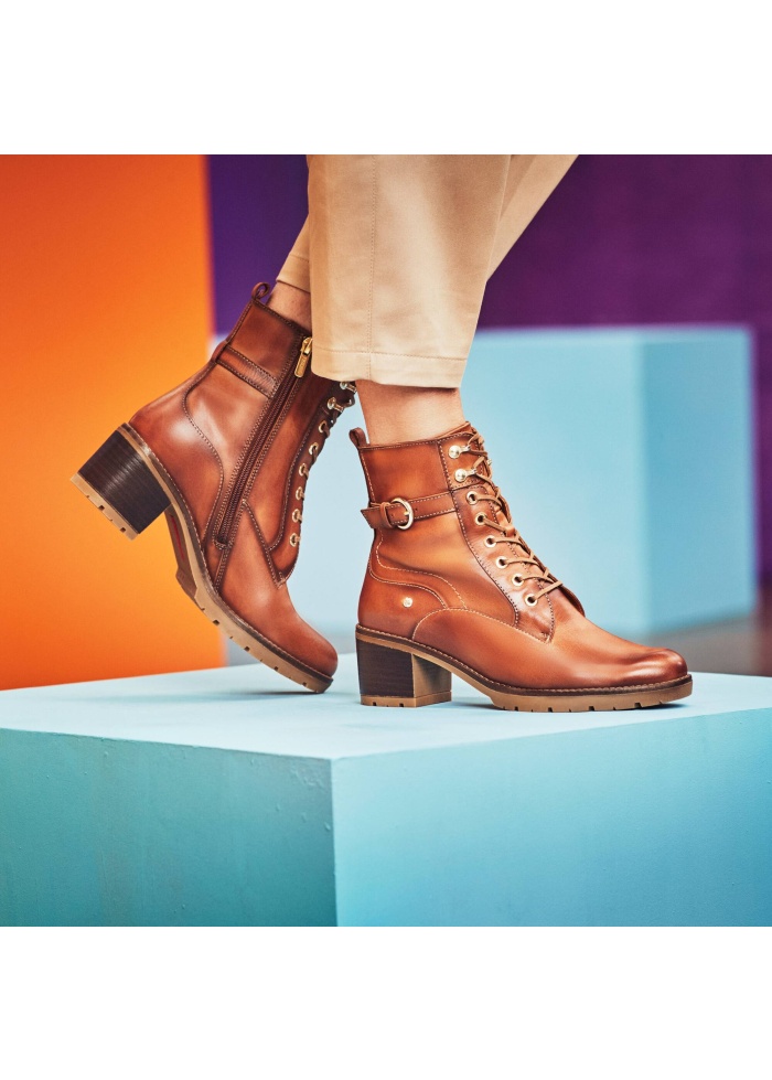 Pikolino | Lace-Up Ankle Boots