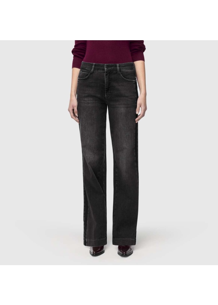 MAC | Wide Jean with Side Panel