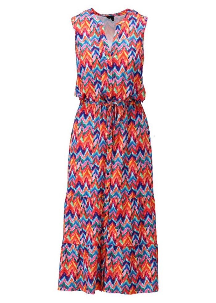 DesignCR | Zigzag Maxi Dress