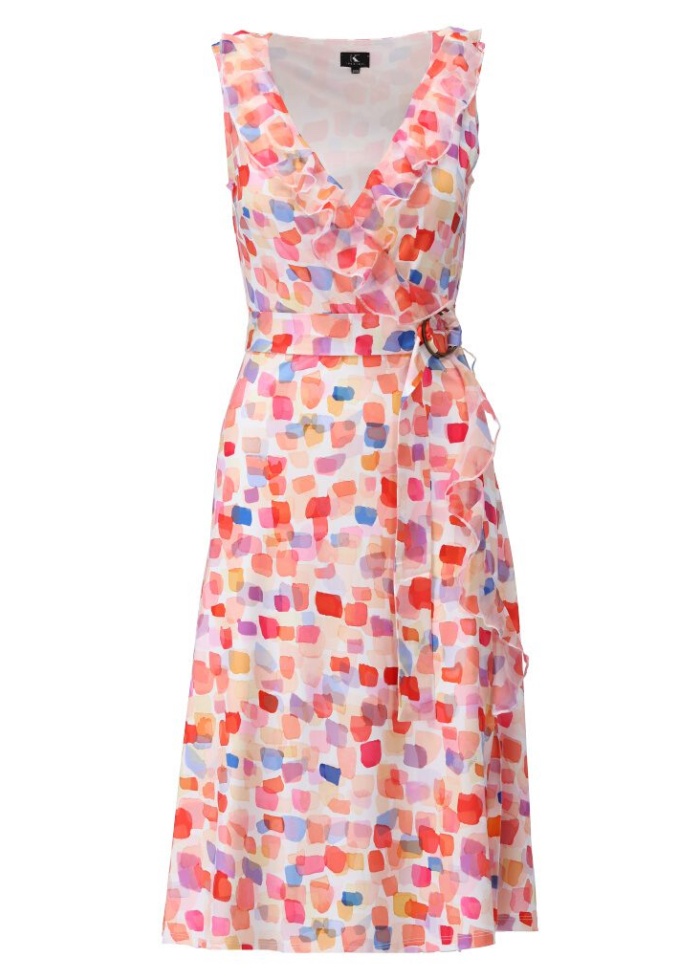 DesignCR | Chiffon Wrap Dress