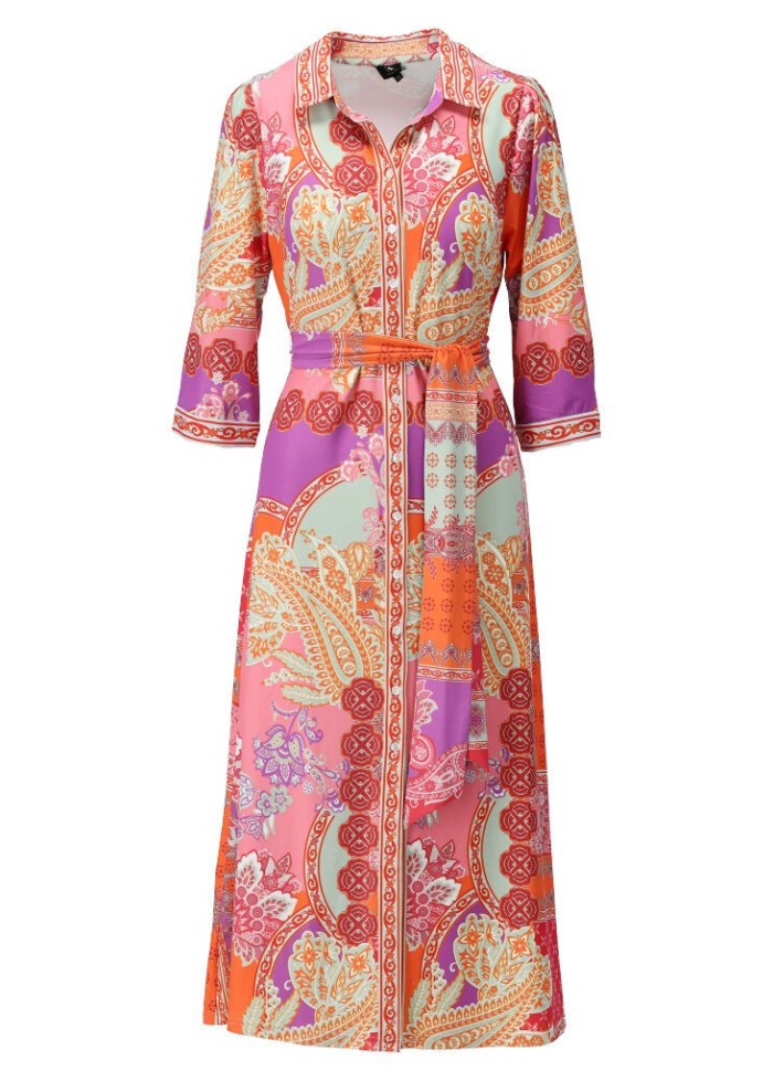 DesignCR | Paisley Shirt Dress