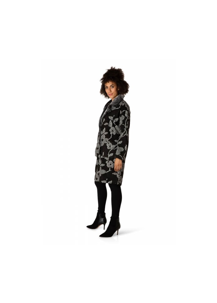 Yest | Patterned Coatigan