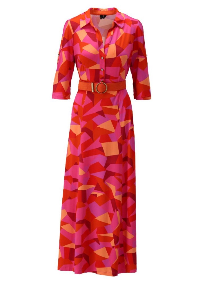 DesignCR | Belted Shirt Dress