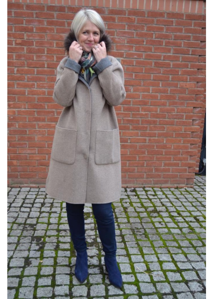 Oakwood | Reversible wool coat