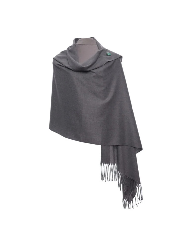 Zelly | Cashmere Blend Pashmina Grey