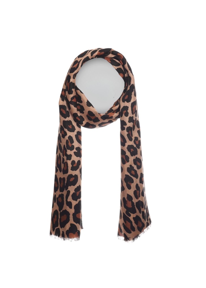 Zelly | Animal Print Scarf