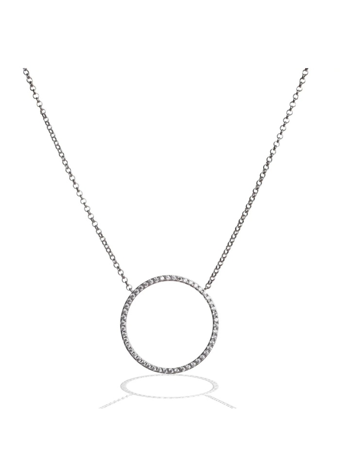 Zelly | Circular Diamante Necklace