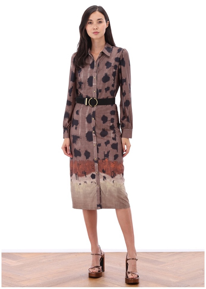 KDesign | Belted Midi Dress