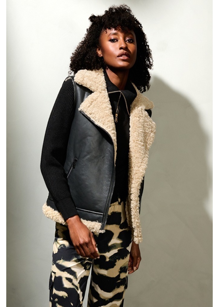 KDesign | Faux Sheep Gilet