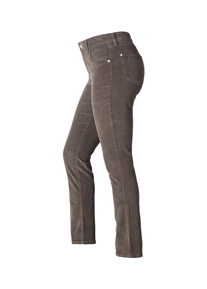 NYDJ | NYDJ - Khaki cord fitted trousers