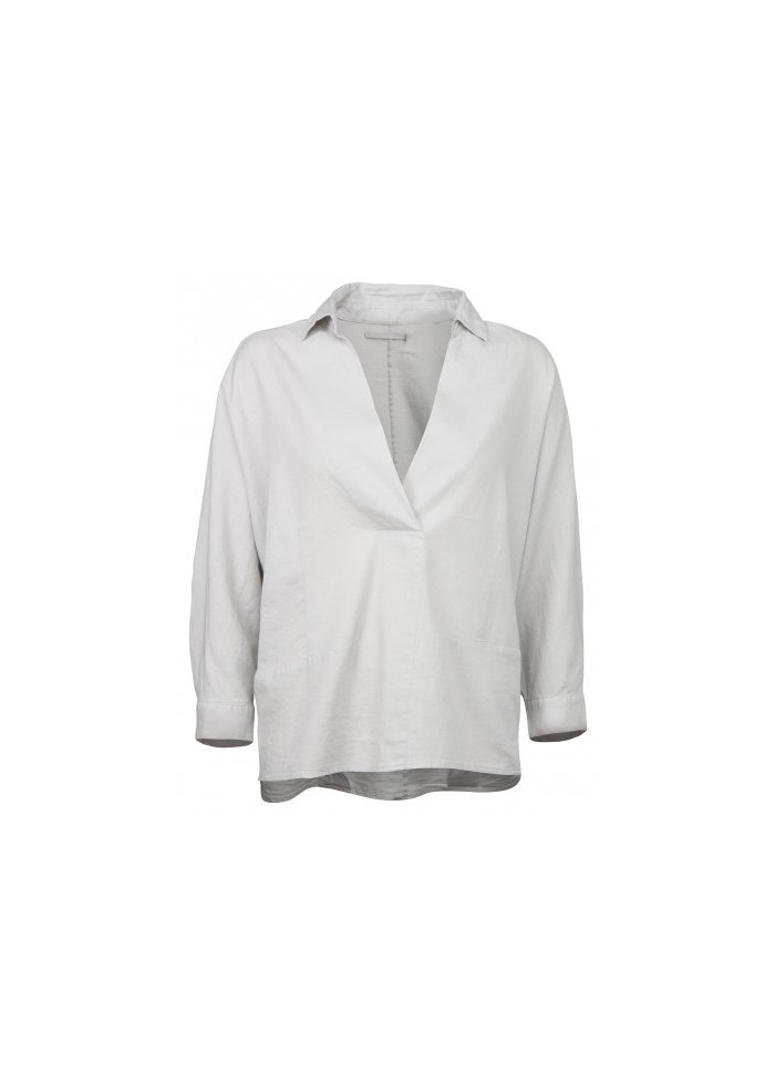 Yaya | Co Twill Batwing Shirt