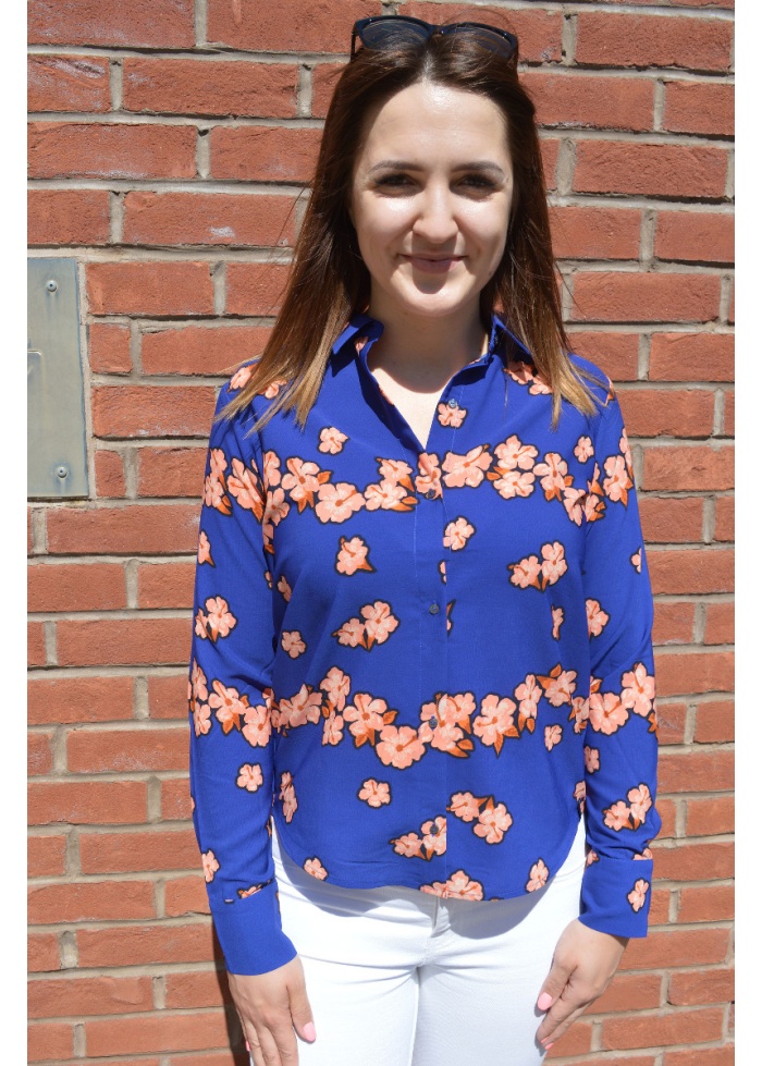 Maison Scotch | Hawaiian Flower Print Shirt