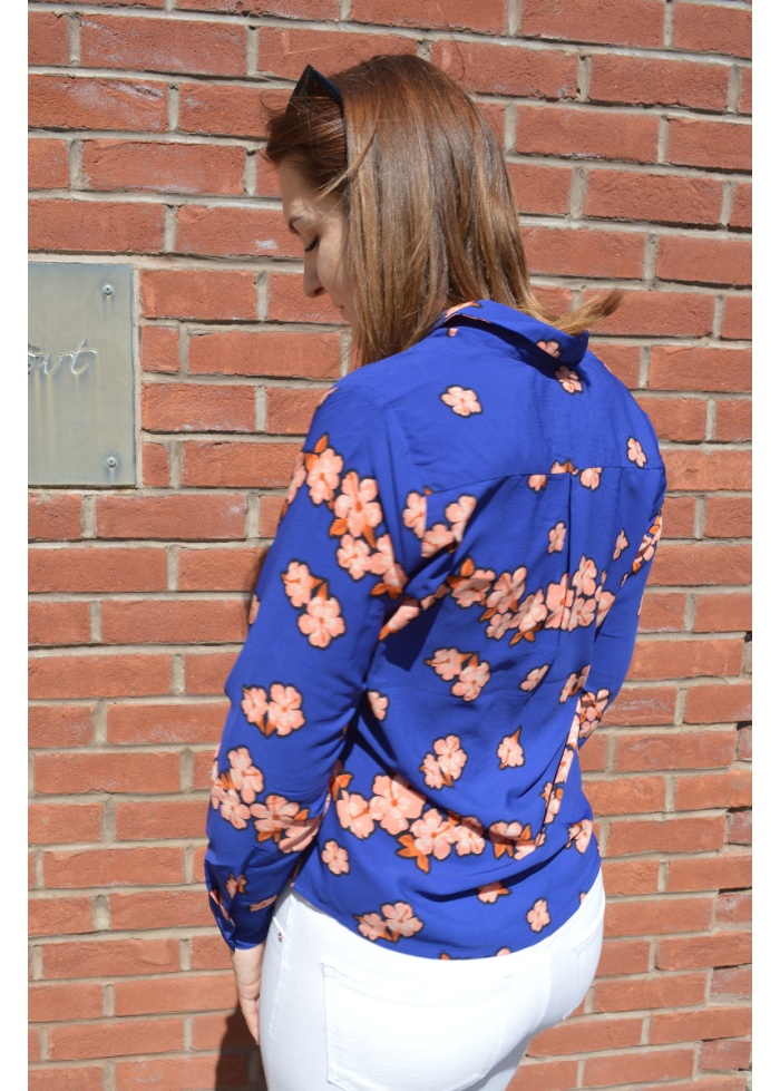 Maison Scotch | Hawaiian Flower Print Shirt