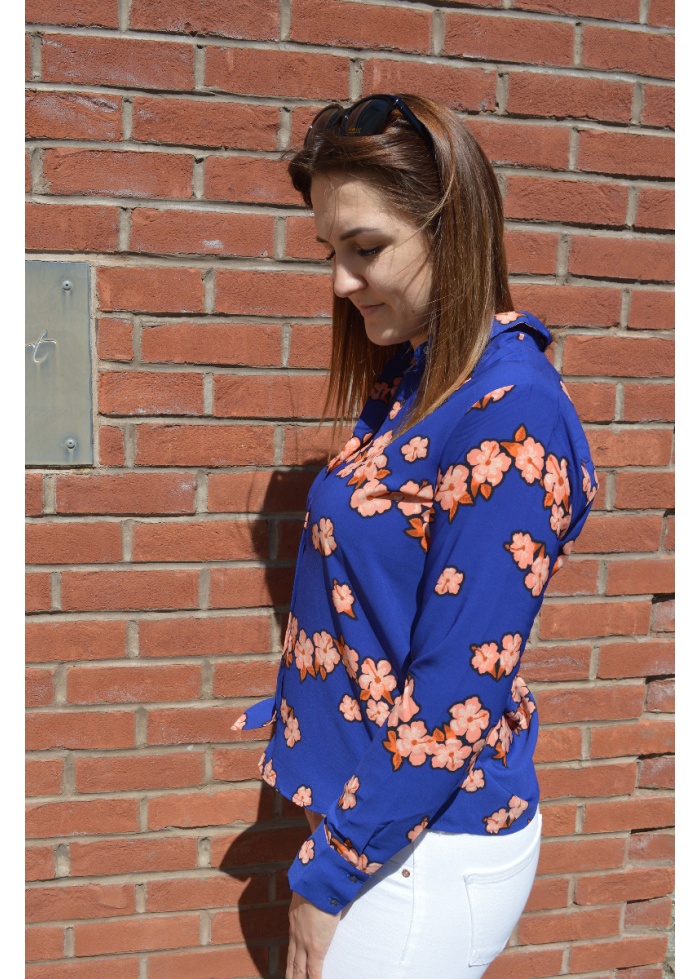 Maison Scotch | Hawaiian Flower Print Shirt