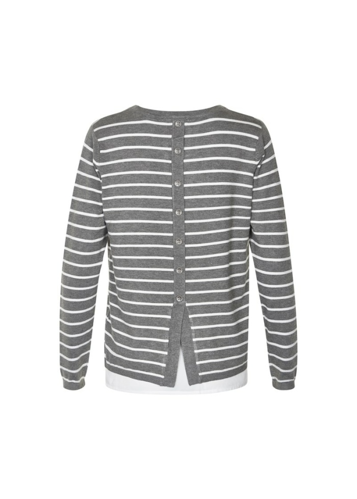 Fransa | Zuvic Satin Detail Jumper