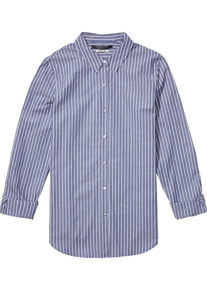 Maison Scotch | Striped Cotton Shirt