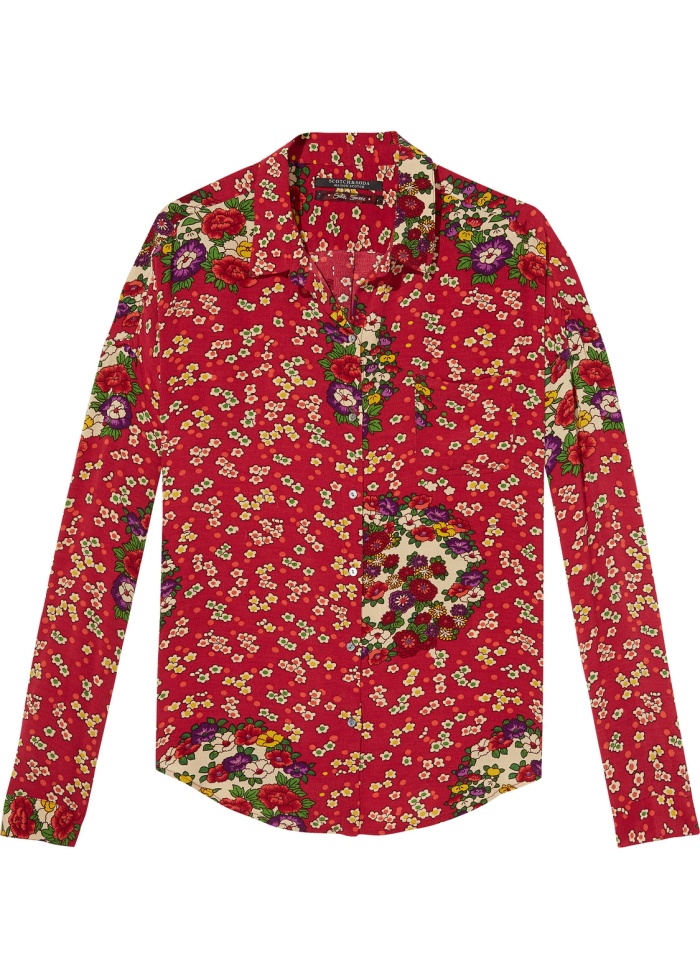 Maison Scotch | Chinoiserie Blouse