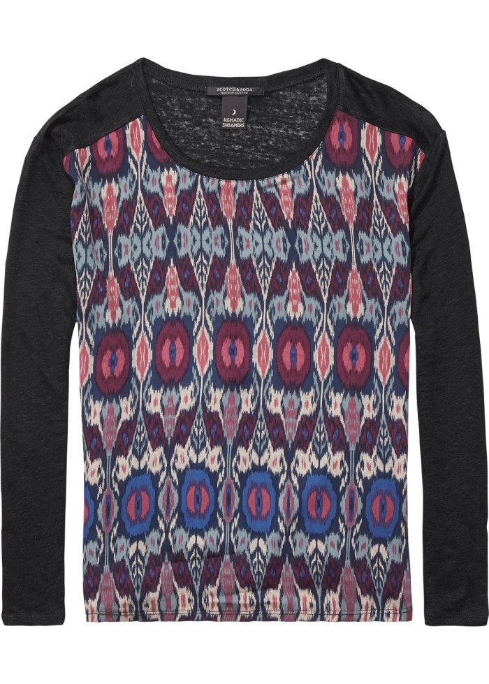 Maison Scotch | Photo Printed Top