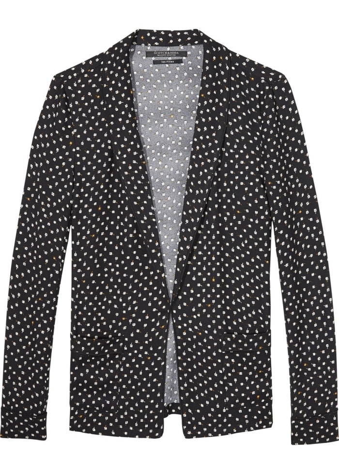 Maison Scotch | Printed Blazer