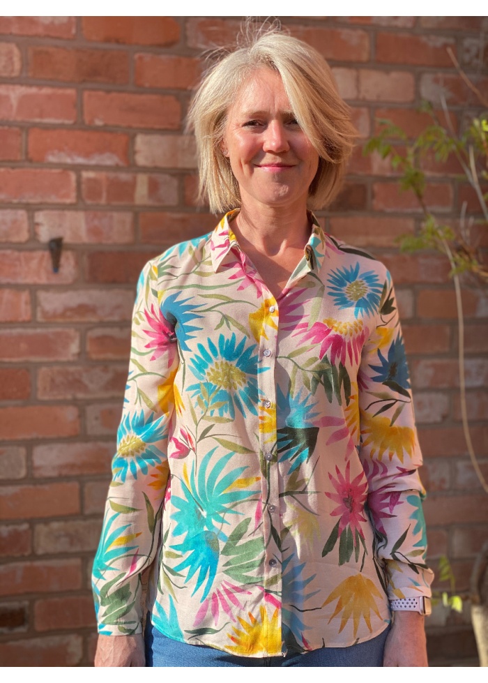 Milano | Flower Print Shirt