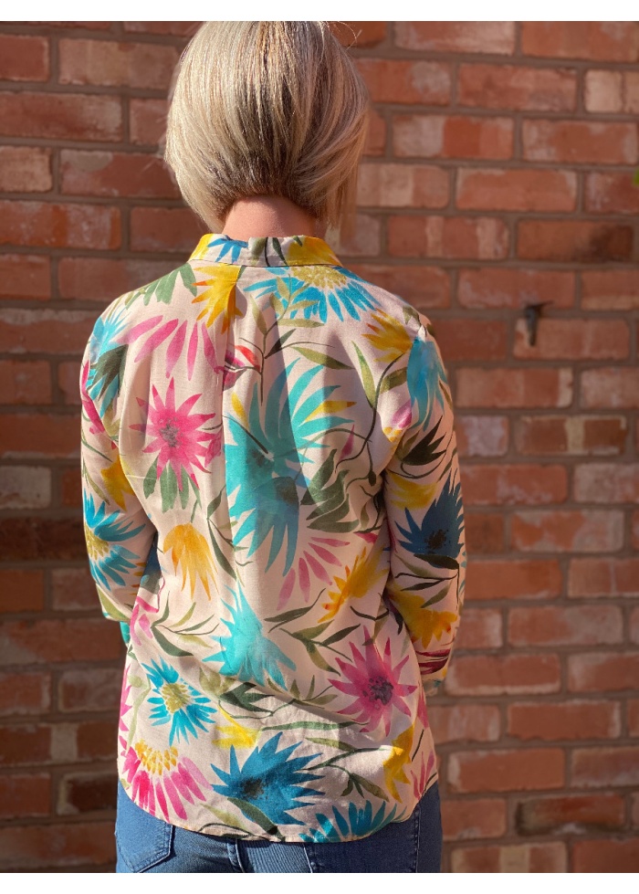 Milano | Flower Print Shirt