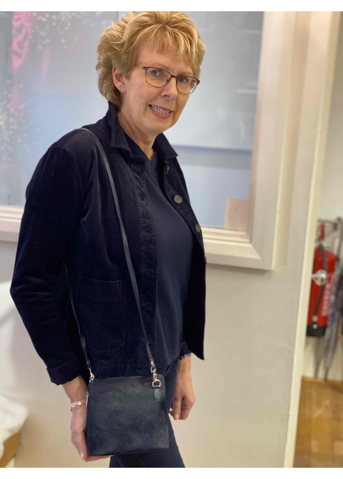 CPW | Navy Leather XBody