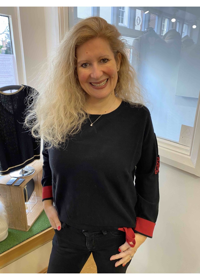 Oui | Stripe Back Jumper