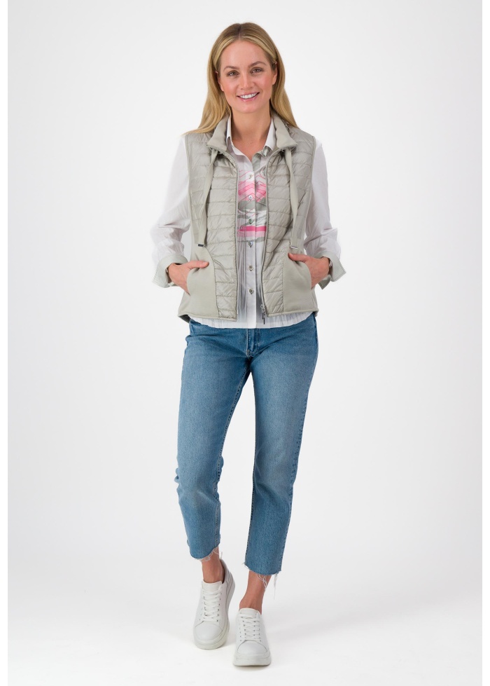 Just White | Padded Gillet