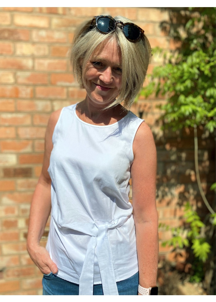 Milano | Tie Front Top