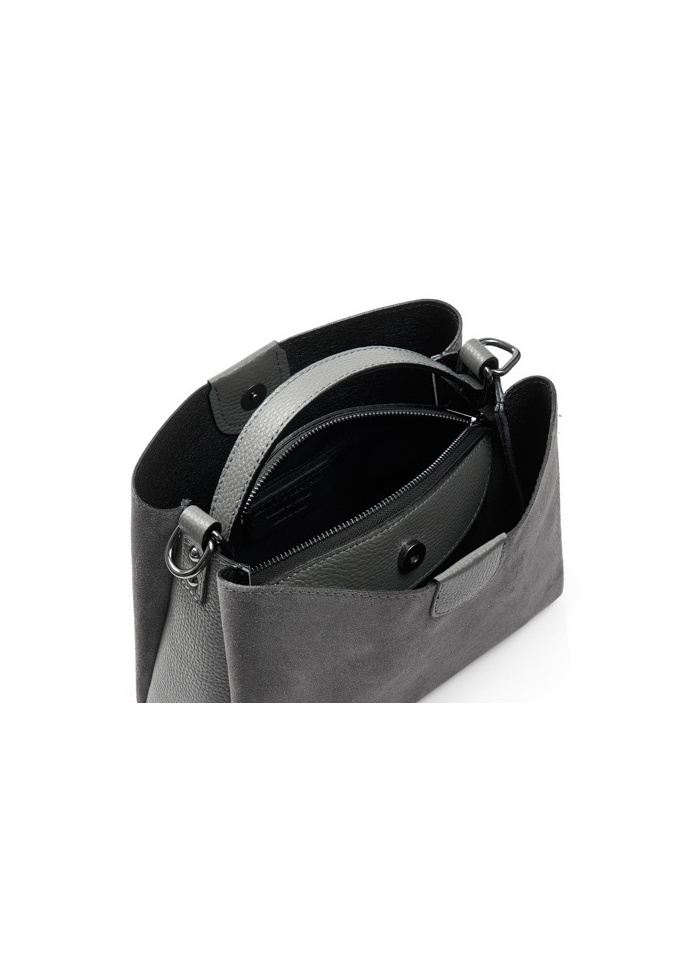 CPW | Suede Grey Grab Bag
