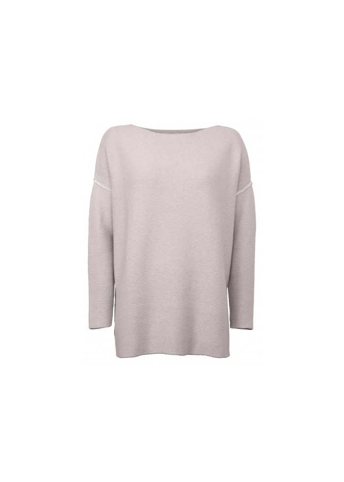 Yaya | Oversized Boatneck Jumper