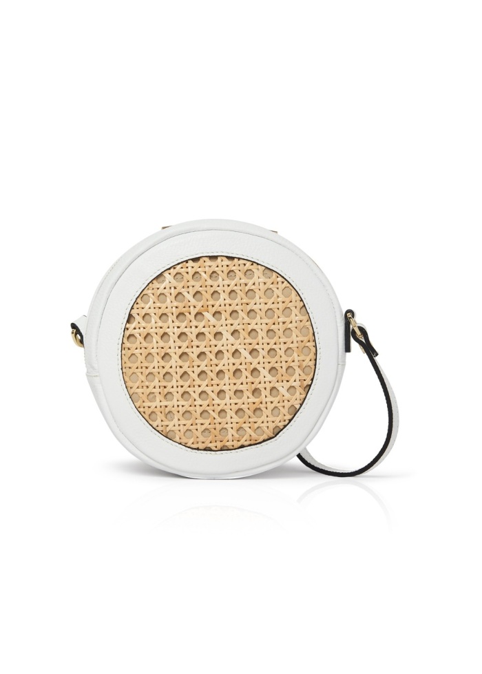 CPW | Round Handbag White Leather