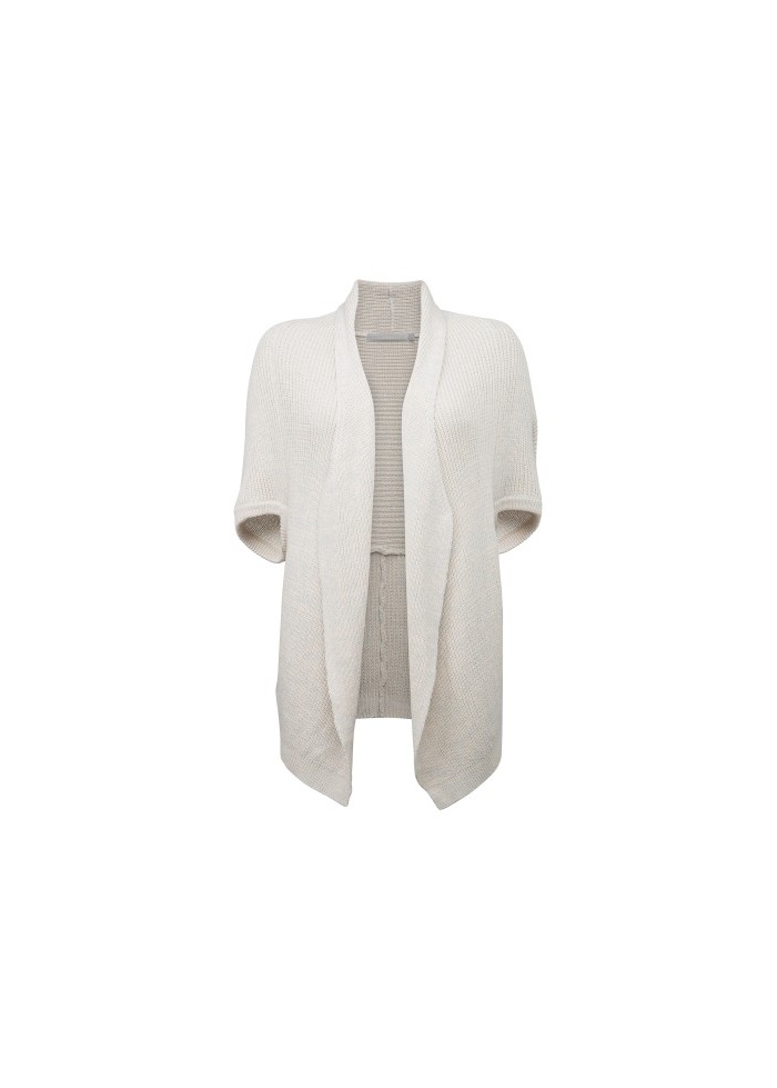 Yaya | Ribbed Panelling Cardigan