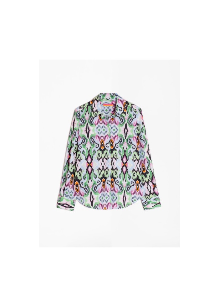 Vilagallo | Gaby Shirt Ikat Watercolour