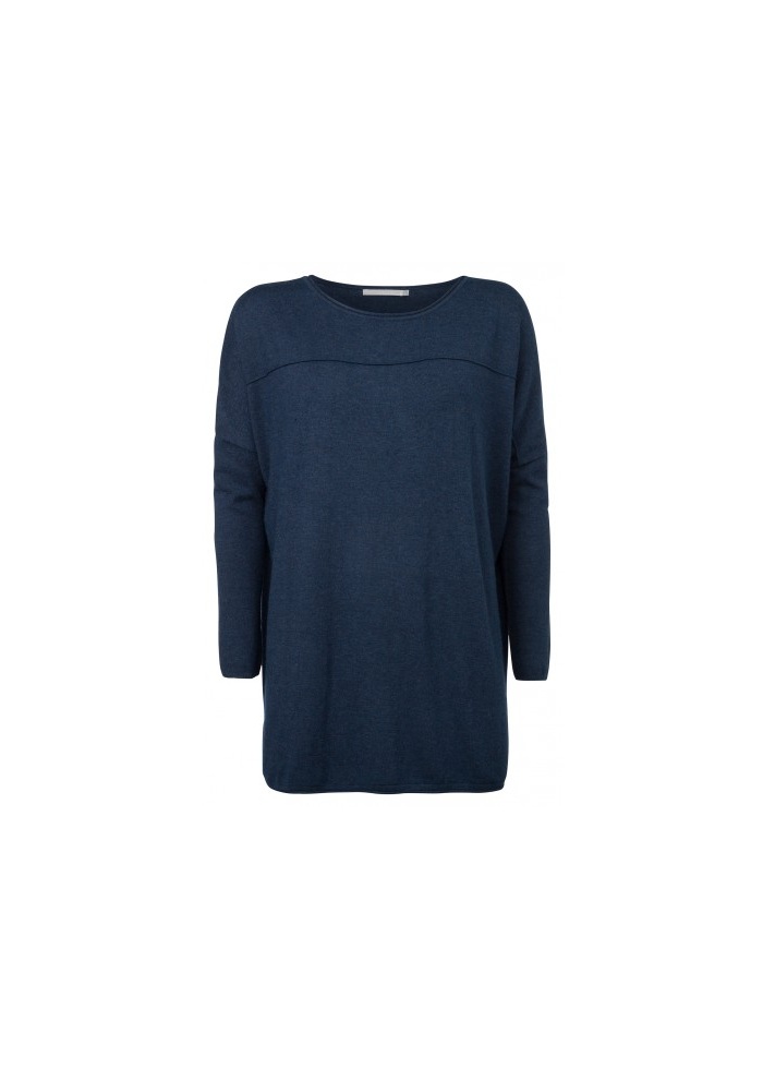 Yaya | Stripe At Back Jumper