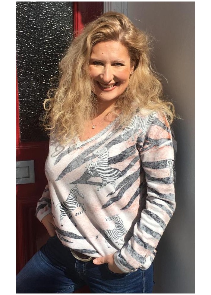 Oui | Zebra Print Jumper